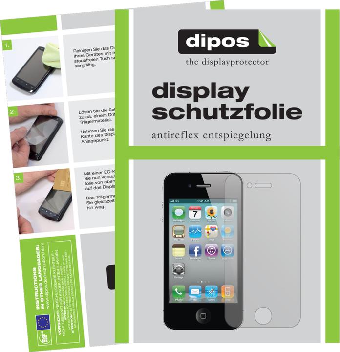 Immagine prodotto Dipos Pellicola Protettiva Antiriflesso (5 Pezzo/i, Apple iPhone 4, Apple iPhone 4s)