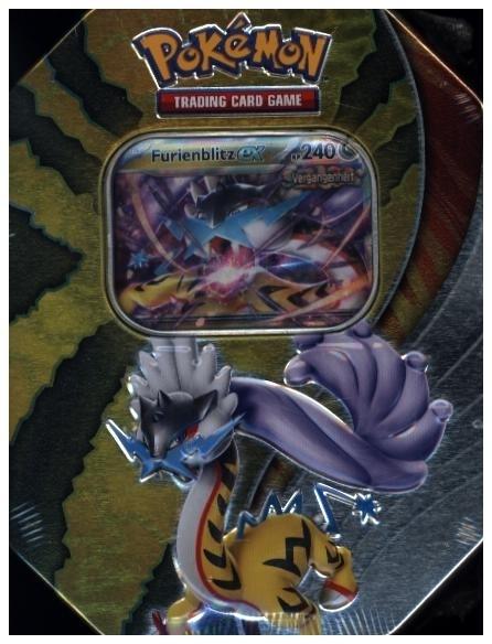 Produktbild Pokémon Tin-Box Paradox-Schicksale: Keilflamme (Deutsch, Tin)