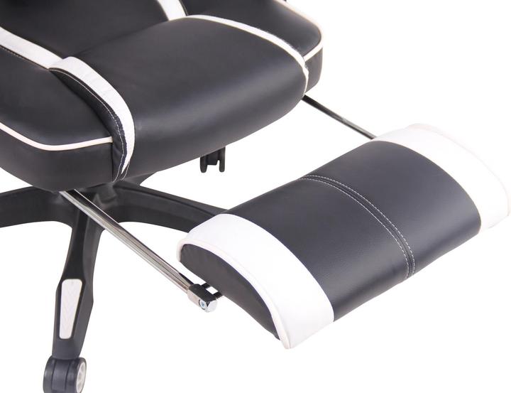 Image du produit CLP Chaise de bureau Heat, noir/blanc