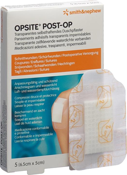 Actual product image Smith & nephew Post-OP shower plasters (5 x)