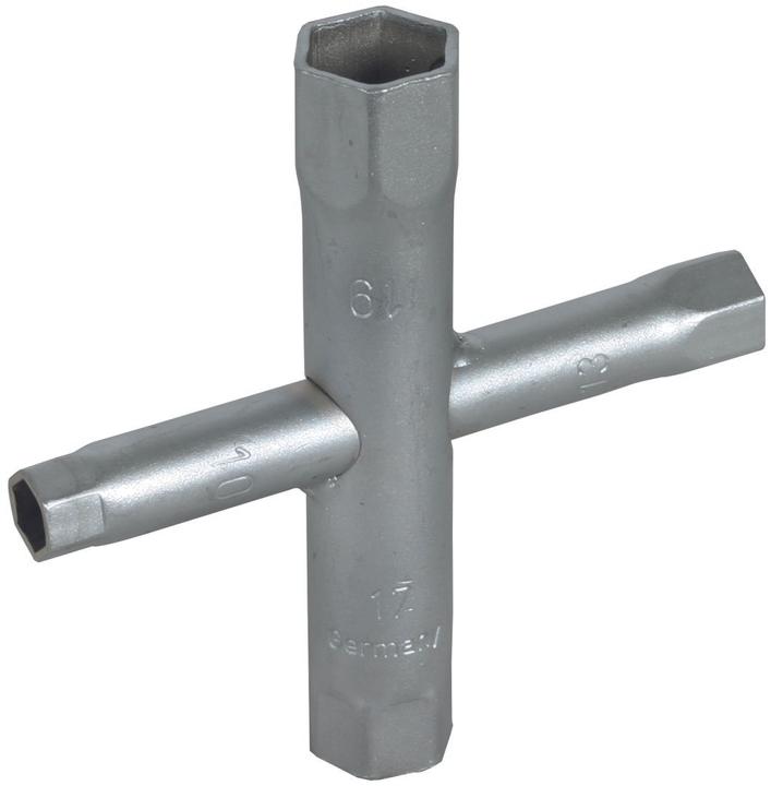 Image du produit Dehn 572000 Clé cruciforme SW 10,13,17,19mm