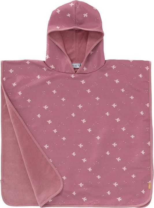 Actual product image Fresk Poncho bath towel, Lobster Cameo Rose