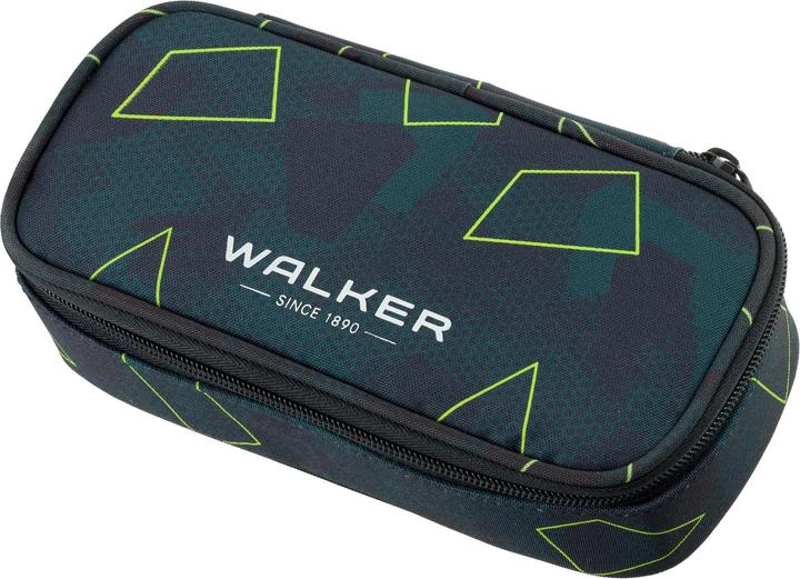 Image du produit Walker Etui Pencil Box 21 x 10 x 6 cm, Green Polygon