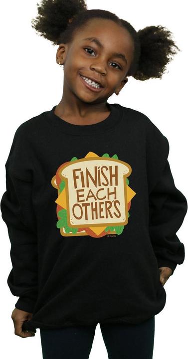 Actual product image Disney Girls Wreck It Ralph Anna's Shirt Sweatshirt (116)