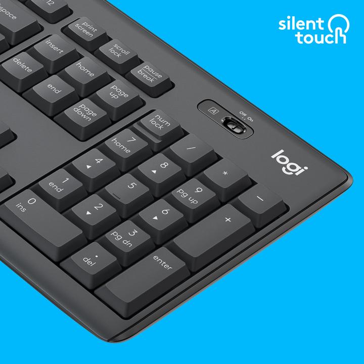 Actual product image Logitech MK295 Silent (Eng. Int., Wireless)