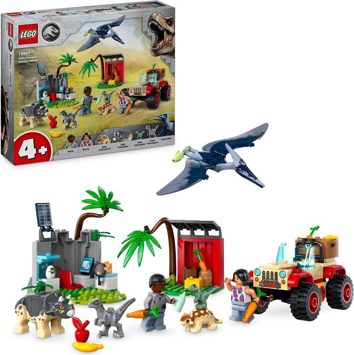 Produktbild LEGO Rettungszentrum für Baby-Dinos (76963, LEGO Jurassic World)