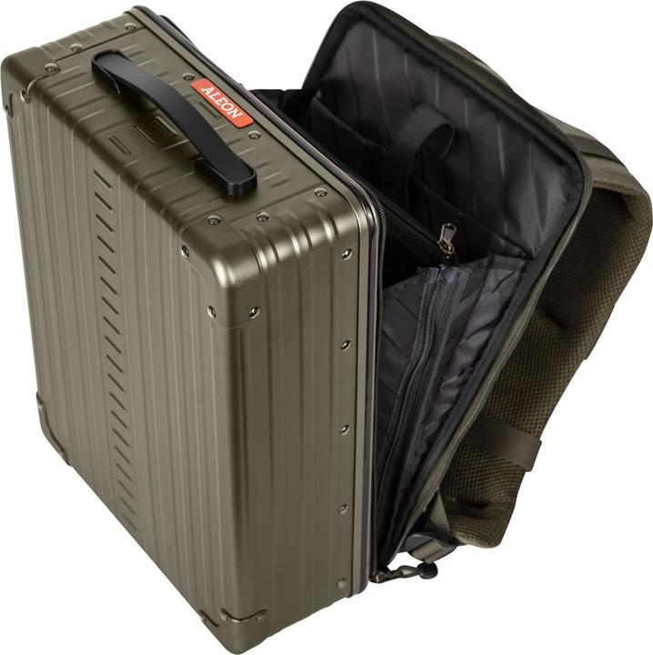 Actual product image Aleon Aluminium Business Backpack, Bronze (14 l)