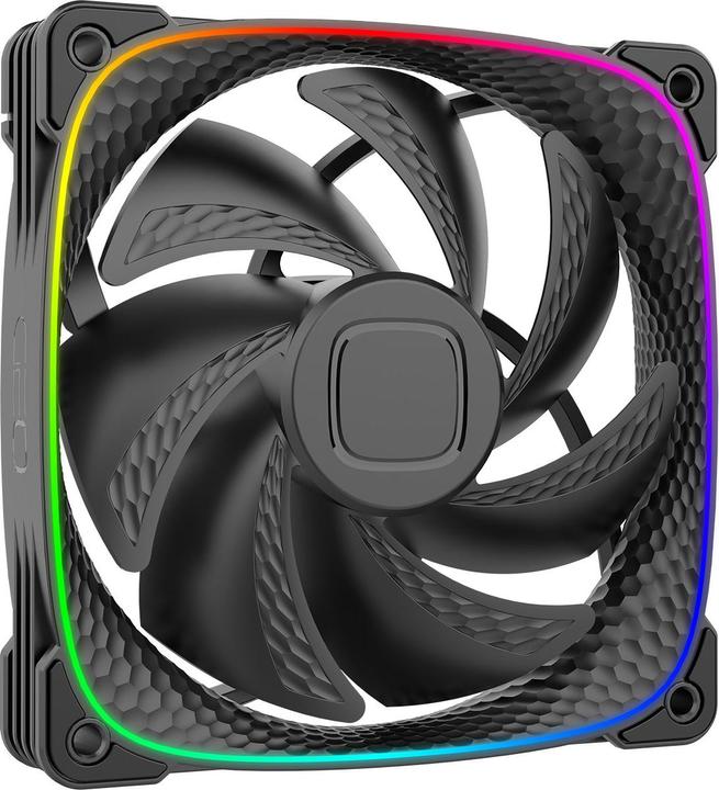 Produktbild Geometric Future Squama 2503B RGB Lüfter - 120 mm, schwarz (120 mm, 1 x)