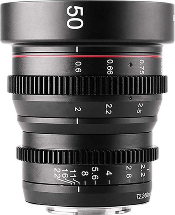 Meike 50 mm T2.2 Sony E Cine (Sony E, APS-C / DX)