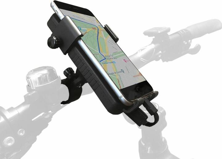 Sunslice Wiederaufladbare Fahrrad-Telefonhalterung "Cyclotron 5000mAh"