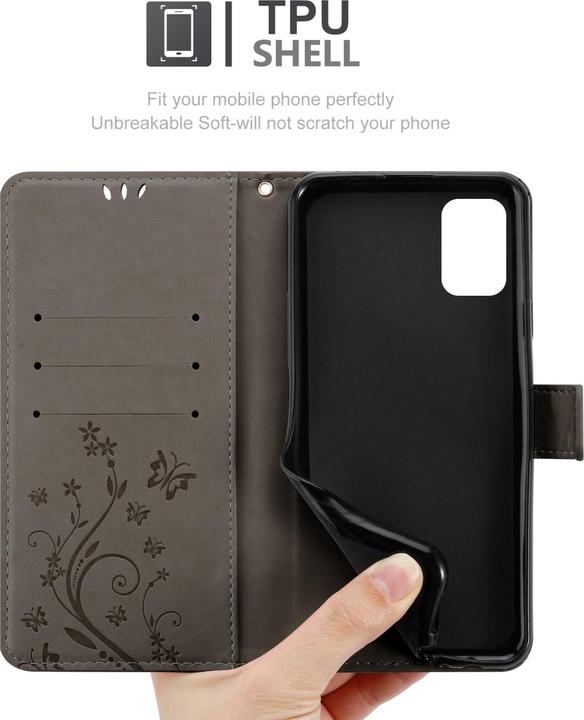 Image du produit Cadorabo Pochette Flower Book (Motorola Moto G30, Motorola Moto G10)