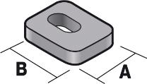 Actual product image Simpson Strong-Tie US40/50/10G Washer 40x50x10.0 (1 pcs.)