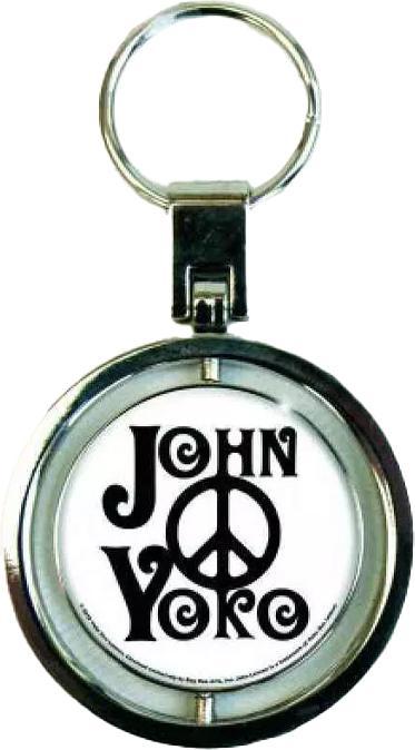 Actual product image Universal Textiles Spinner Keyring