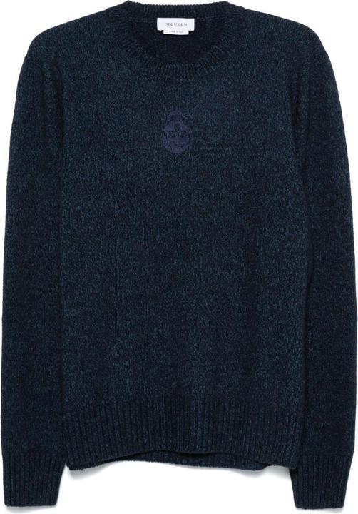 Alexander McQueen Sweaters Blue