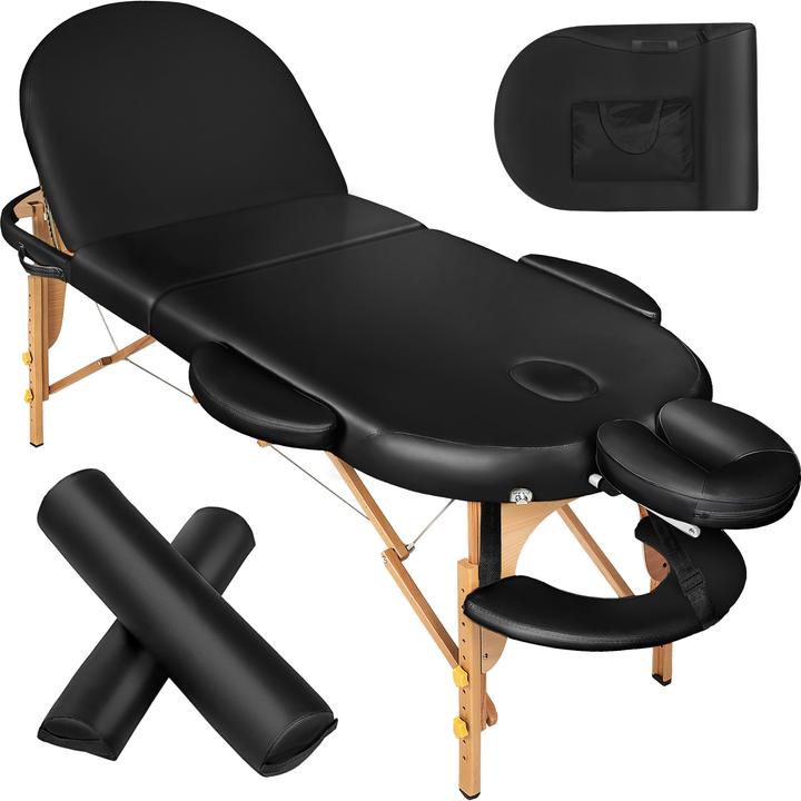 tectake Massageliege oval