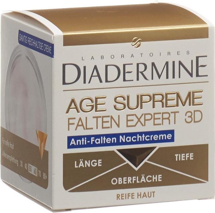 Actual product image Diadermine Age Supreme Wrinkle Expert 3D Anti-Wrinkle Night Cream (50 ml, Night cream)