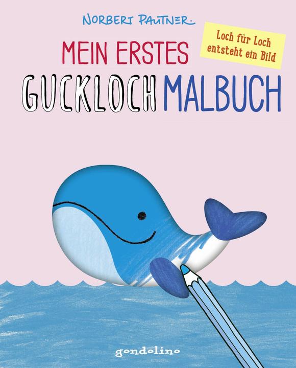 Immagine prodotto Il mio primo spioncino da colorare per bambini dai 2 anni in su (Balena) Un libro creativo da