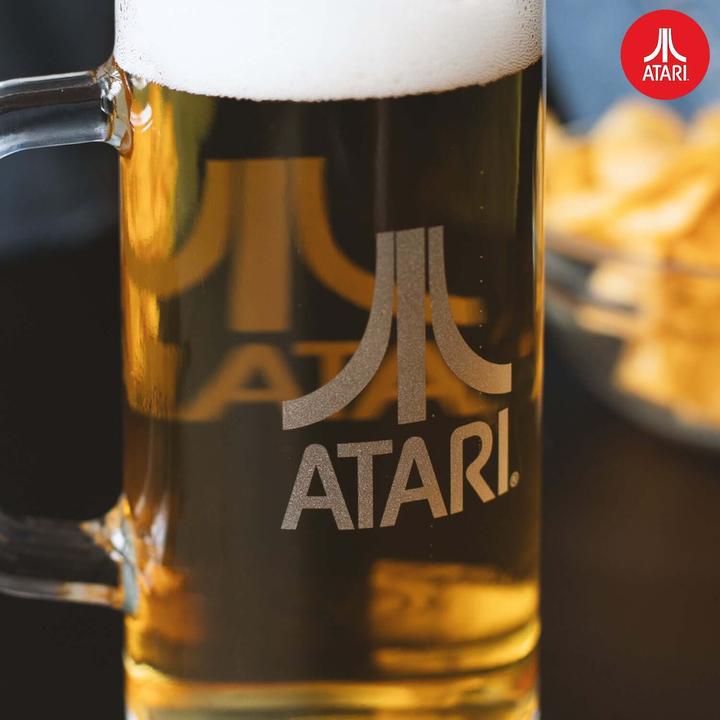 Image du produit Thumbs Up Verre à bière officiel Atari - 1 pinte / 600ml (0.60 l, 1 x)