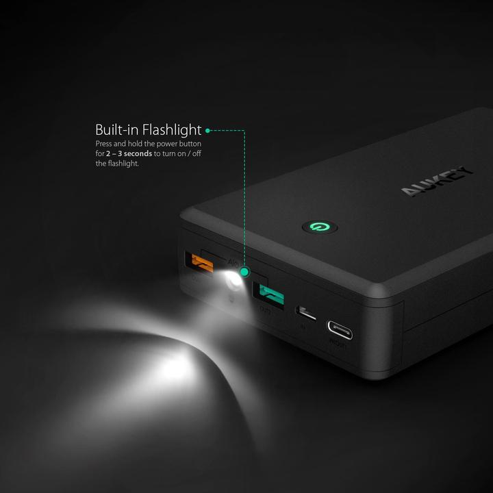 Actual product image Aukey Pb-Y3 (30000 mAh, 111 Wh)