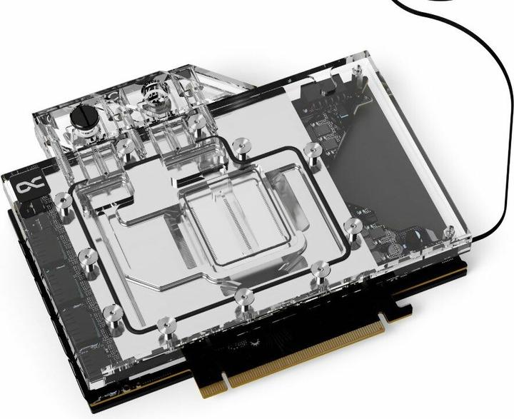 Produktbild Alphacool Eisblock Aurora Geforce RTX 4070 TI Eagle OC mit Backplate