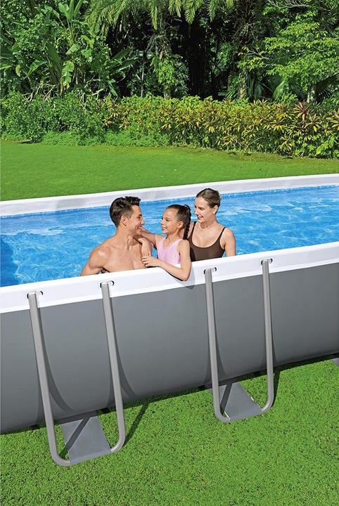 Actual product image Bestway Power Steel Frame Pool Komplett- Set, mit Sandfilteranlage, 549x274x122 (549 x 274 x 122 cm)