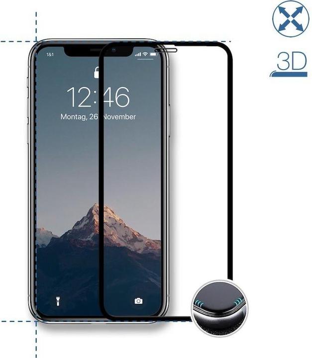 Image du produit Woodcessories Premium Glass 3D (1 pièce(s), Apple iPhone X)