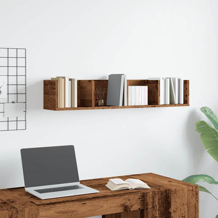 Immagine prodotto VidaXL CD-Wandregal -Optik (100 x 18 x 18 cm)