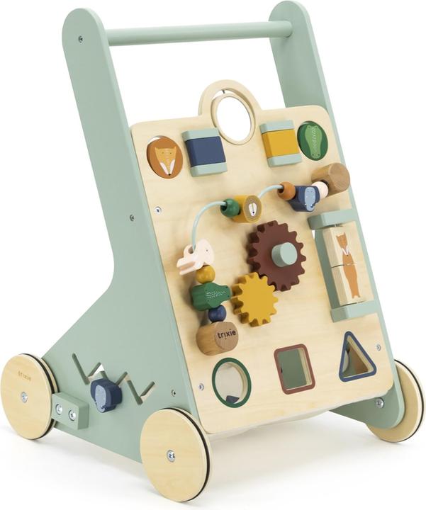 Actual product image Trixie Baby Wooden play and baby walker with animals
