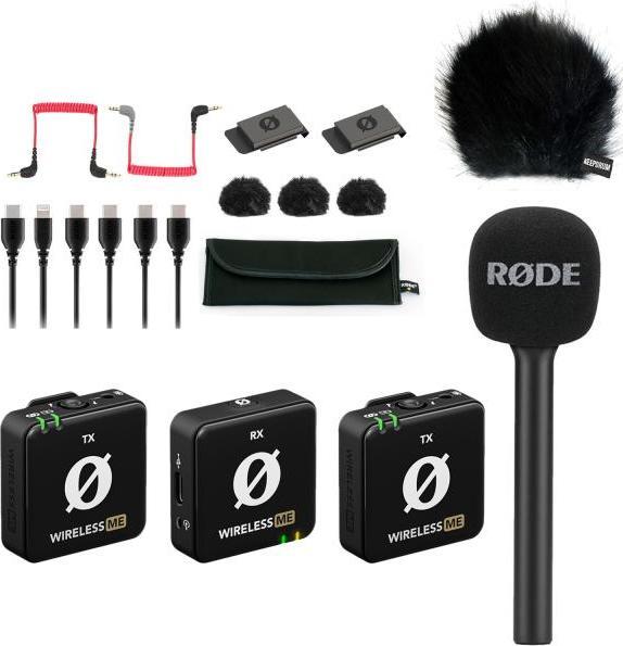 Produktbild RØDE Wireless ME Dual Funk-Mikrofon Interview Set 1 BK