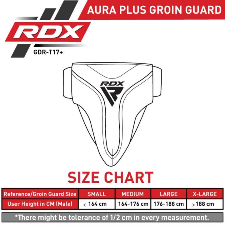 Produktbild Rdx Tiefschutz Aura Plus T-17 Black/Golden-M+ (M)