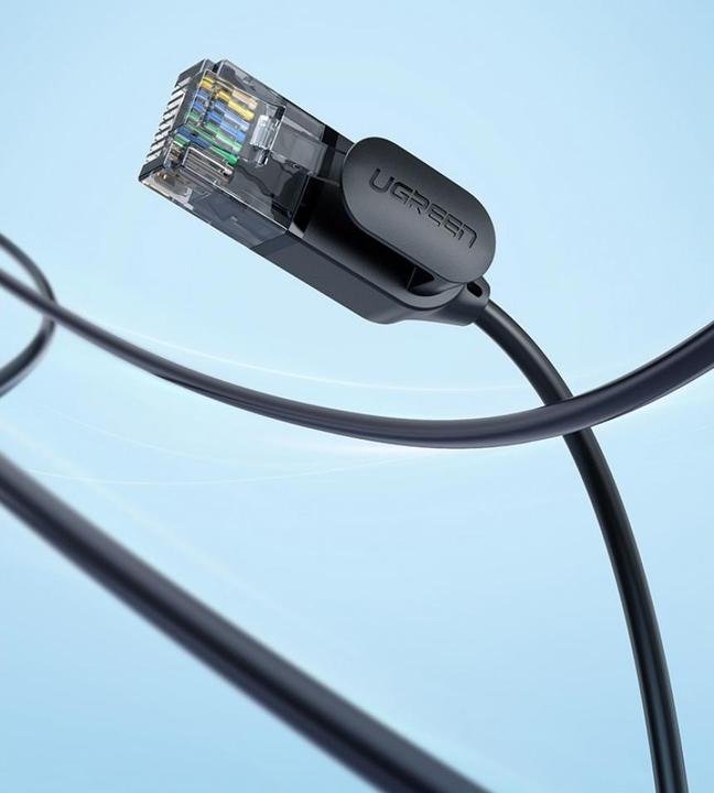 Actual product image Ugreen Cat6A UTP 10-Gbit Slim Ethernet RJ45 Pure Copper (UTP, CAT6a, 1 m)