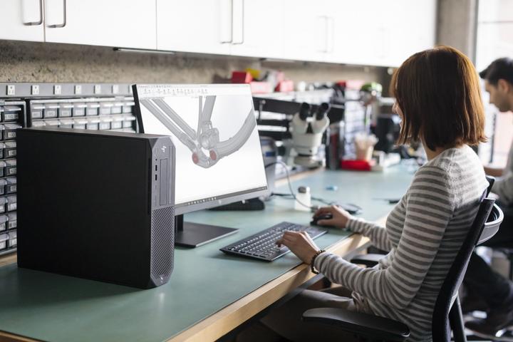 Actual product image HP Z24n G2 (1920 x 1200 pixels, 24")