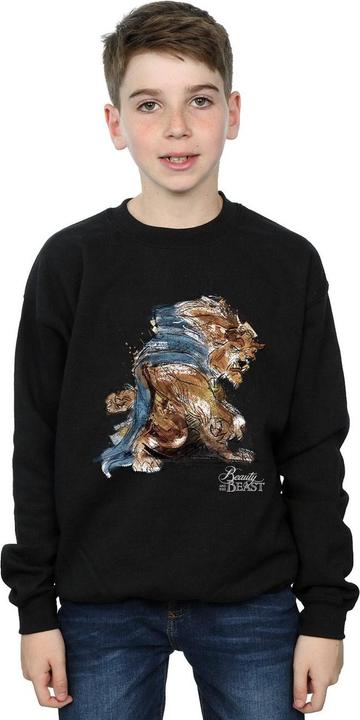 Actual product image Disney Boys Beauty And The Beast Beast Sketch Sweatshirt (140, 146)