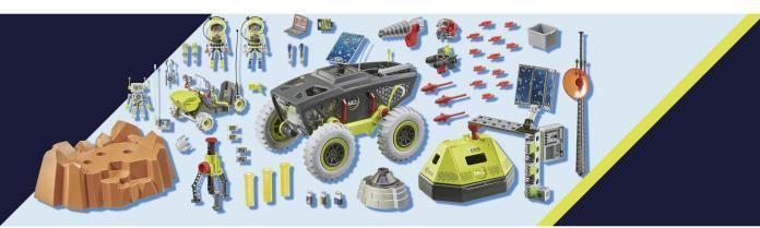 Produktbild Playmobil Mars-Expedition mit Fahrzeugen (70888, Playmobil Space)