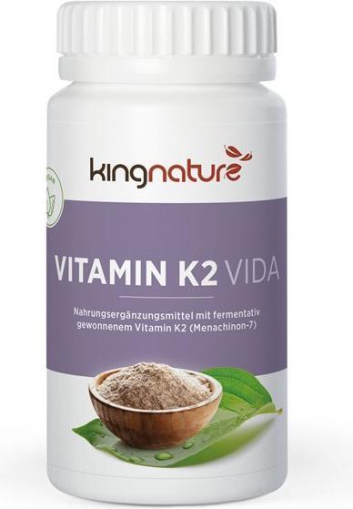 Produktbild Kingnature Vitamin K2 Vida Kaps (120 Stück, Kapseln, 76 g)
