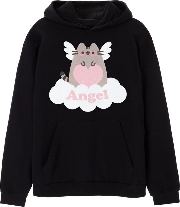 Actual product image Pusheen Womens/Ladies Angel Wings Hoodie (3XL)