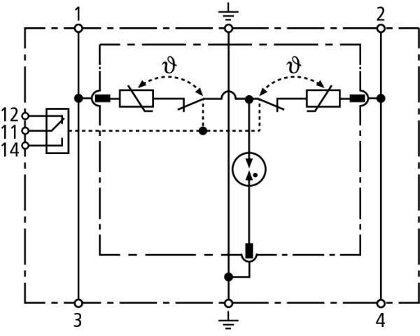 Produktbild Dehn SOEHNE Überspannungsableiter rail 2P 255