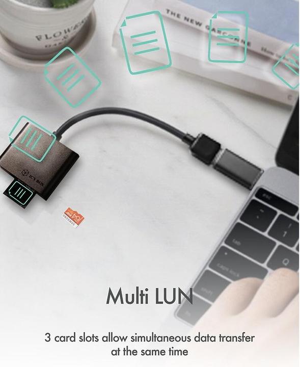 Image du produit Icy Box IB-CR301-U3, USB3.0 Multi-Card (USB 3.0)