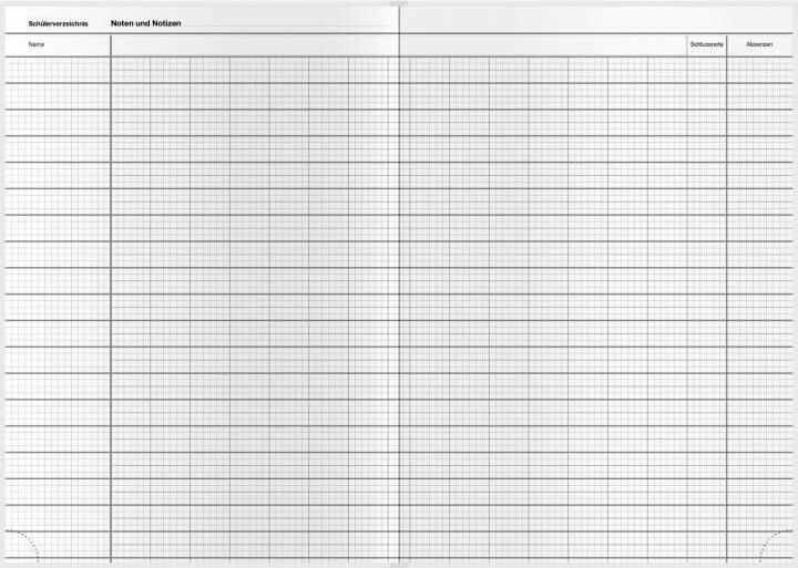 Image du produit Clevs Cahier de préparation pour les enseignants des matières (A4, Allemand)