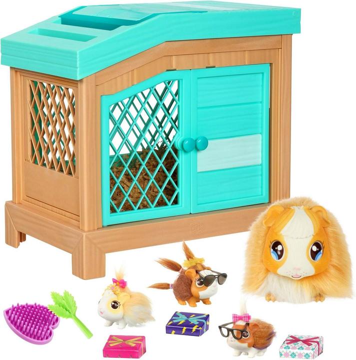Produktbild Little Mama Surprise mit Stall und 3 Überraschungsbabys (33.10 cm)