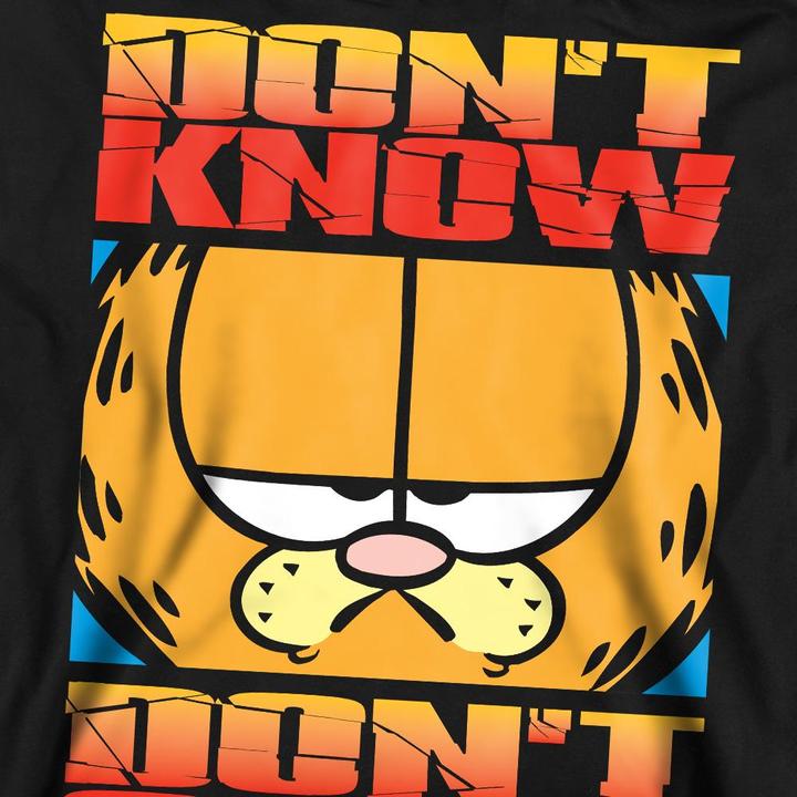 Image du produit Garfield - Sweat DON'T KNOW DON'T CARE - Adulte (L)
