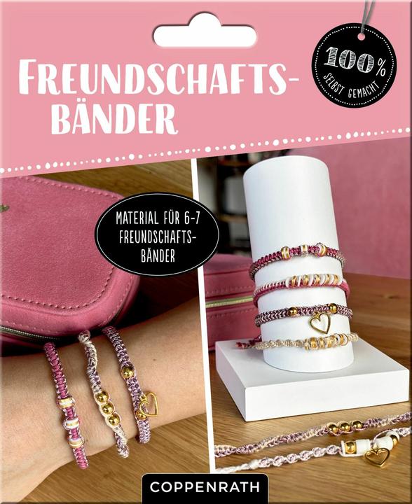 Actual product image Die Spiegelburg Freundschaftsbänder knüpfen (Silber/Sch