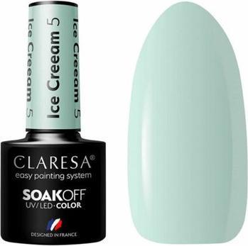 Immagine prodotto Claresa Smalto ibrido Soak Off Gelato 5 5ml (Blu, Vernice UV gel)