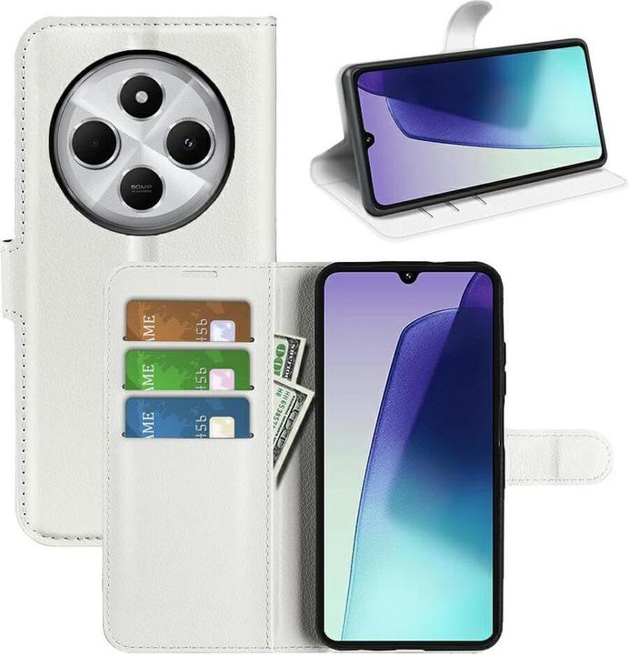 Actual product image Cover-Discount Xiaomi Redmi 14C / Poco C75 - Leder Etui Hülle (Xiaomi Poco C75, Xiaomi Redmi 14C)