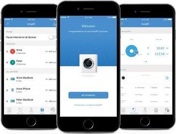 Actual product image Ubiquiti Amplifi Mesh Router