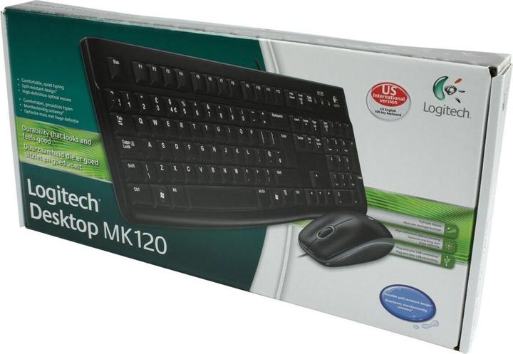 Produktbild Logitech MK120 (US, Kabelgebunden)