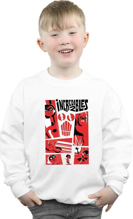 Immagine prodotto Disney The Incredibles Collage Felpa Ragazzi (116)