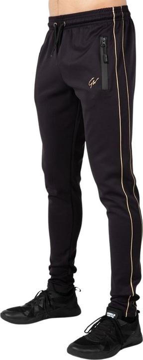 Actual product image Gorilla Wear Reversible Track Pants Black/Gold (XXL)