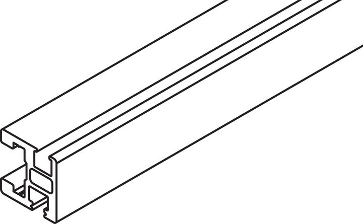 Image du produit HAWA Profil d.cadre p.verre 2500mm en métal l