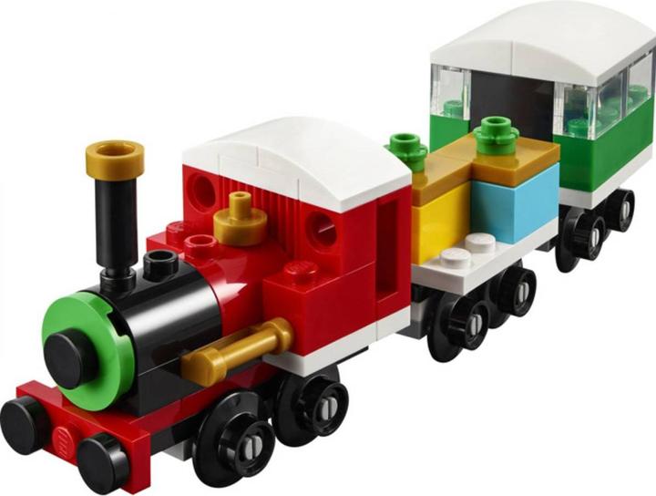 Produktbild LEGO Winterlicher Weihnachtszug (30584, LEGO Creator 3-in-1)